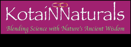 KOTAINNATURALS BLENDING SCIENCE WITH NATURE'S ANCIENT WISDOM logo