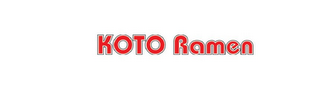 KOTO RAMEN logo