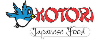 KOTORI JAPANESE FOOD logo