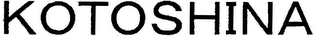 KOTOSHINA logo