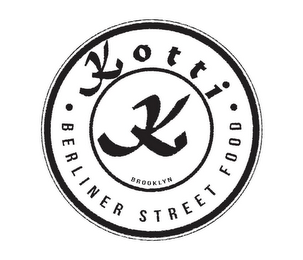 KOTTI · BERLINER STREET FOOD · K BROOKLYN logo