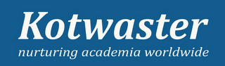 KOTWASTER NURTURING ACADEMIA WORLDWIDE logo