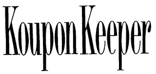KOUPON KEEPER logo