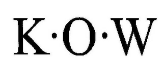 K·O·W logo