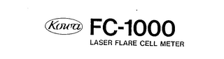 KOWA FC-1000 LASER FLARE CELL METER logo
