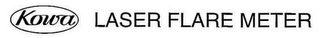 KOWA LASER FLARE METER logo