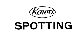 KOWA SPOTTING logo