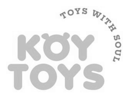 KOY TOYS TOYS WITH SOUL logo