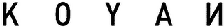 KOYAN logo
