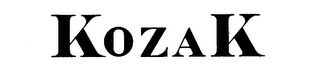 KOZAK logo