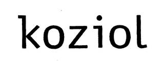 KOZIOL logo