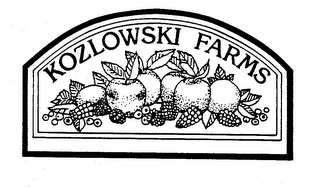 KOZLOWSKI FARMS logo