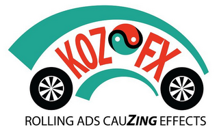 KOZNFX ROLLING ADS CAUZING EFFECTS logo