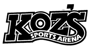 KOZ'S SPORTS ARENA logo
