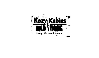 KOZY KABINS & WILD THING LOG CREATIONS logo