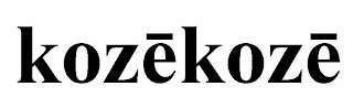 KOZĒKOZĒ logo