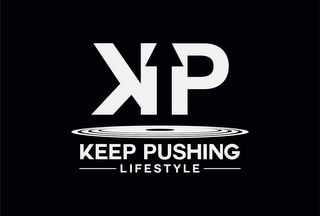 KP KEEP PUSHING LIFESTYLE logo
