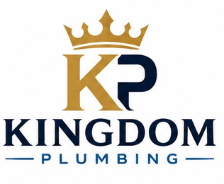KP KINGDOM PLUMBING logo