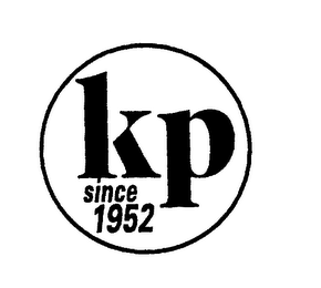 KP SINCE 1952 logo
