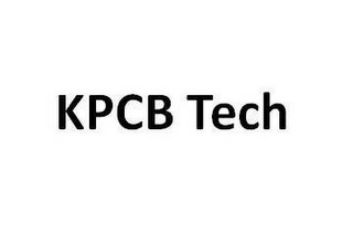 KPCB TECH logo