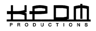 KPDM PRODUCTIONS logo
