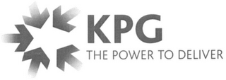 KPG THE POWER TO DELIVER logo