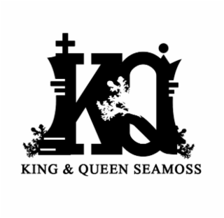 KQ KING & QUEEN SEAMOSS logo