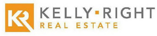 KR KELLY RIGHT REAL ESTATE logo