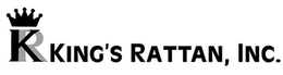 KR KING'S RATTAN, INC. QUALITY RATTAN, WICKER, TEAK & SOLID WOOD FURNITURE logo