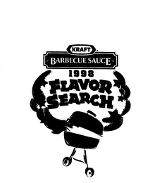 KRAFT BARBECUE SAUCE 1998 FLAVOR SEARCH logo