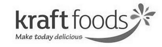 KRAFT FOODS MAKE TODAY DELICIOUS logo