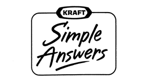 KRAFT SIMPLE ANSWERS logo