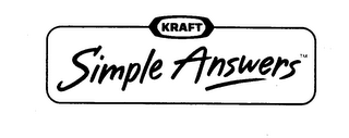 KRAFT SIMPLE ANSWERS logo
