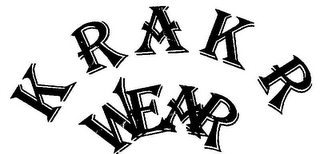 KRAKR WEAR logo