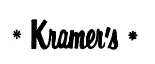 KRAMER'S logo