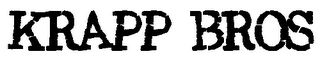 KRAPP BROS logo
