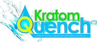 KRATOM QUENCH KRATOM EXTRACT LIQUID FLAVORED DRINK ENHANCER logo