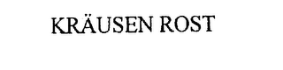 KRAUSEN ROST logo