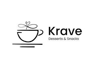 KRAVE DESSERTS & SNACKS logo