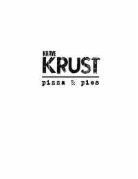 KRAVE KRUST PIZZA & PIES logo