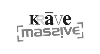 KRAVE MASSIVE logo
