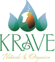 KRAVE NATURALS & ORGANICS logo