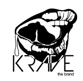 KRAVE THE BRAND logo