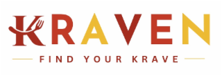 KRAVEN FIND YOUR KRAVE logo