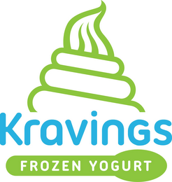 KRAVINGS FROZEN YOGURT logo