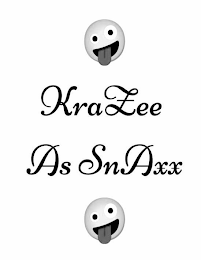 KRAZEE AS SNAXX logo