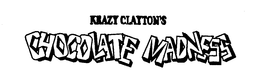 KRAZY CLAYTON'S CHOCOLATE MADNESS logo