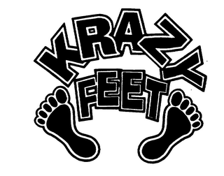 KRAZY FEET logo