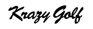 KRAZY GOLF logo