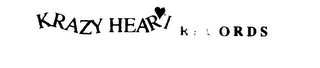 KRAZY HEART RECORDS logo